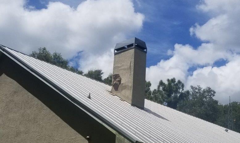 2 Residential Chimney Stucco Repair